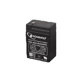 Záložní baterie Gembird Gelový Akumulátor 6V/4.5Ah (BAT-6V4.5AH)