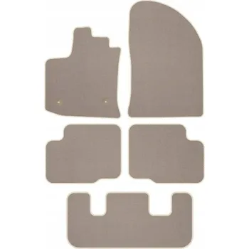 autokoberec Kobercové rohožky Edecor velurové 5 ks