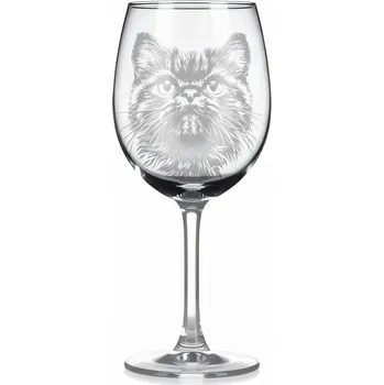 Sklenice Sklenice na víno s kočkou – motiv 103