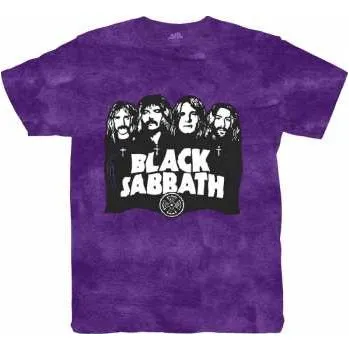 Merch Black Sabbath: Tričko Band & Logo Black Sabbath M