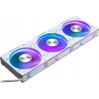 PC ventilátor Ventilátor Phanteks 120 x 120 mm PH-F120D30R_DRGB_PWM_WT01_3P