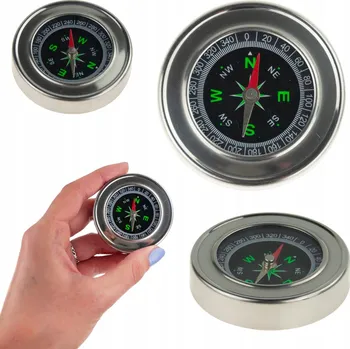 Magnetický kompas Martom KOVOVÝ KOMPAS 7,5 CM