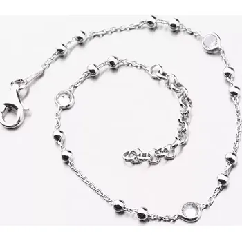 Náramek Náramek se zirkony B1400382-0398-SLX délka 18 cm