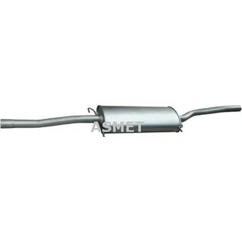 Zadní díl výfuku Střední díl výfuku ASMET 01.081