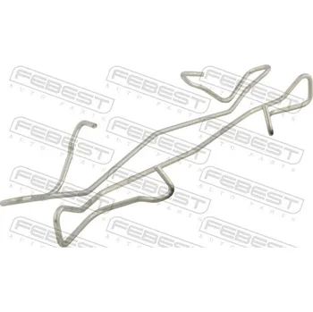 Brzdový kotouč Pružina, obložení kotoučové brzdy FEBEST 0303-001-KIT