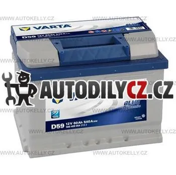Autobaterie 60Ah P, s.p.540A ,BLUE dynamic,12V,242x175x175