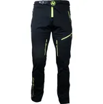 HAVEN Cyklistické kalhoty dlouhé bez laclu - ENERGIZER POLAR - černá/zelená XL