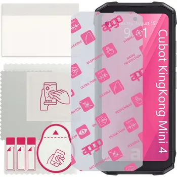 Pouzdro na mobilní telefon Hybridní Sklo pro Cubot KingKong Mini 4, alternativa tvrzeného skla, flexibilní