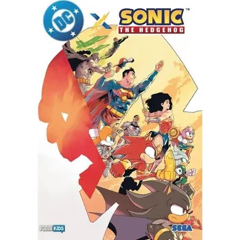 Komiks pro dospělé DC X Sonic the Hedgehog - DiCicco, Peter; Flynn, Ian; Rangel, Fabian, Jr.; Goellner, Caleb [DE] (2025, Brožovaná, Panini Verlags GmbH)