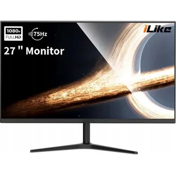 Monitor LED Monitor iLike 27" Standardní Monitor Full HD 75Hz 27" 1920 x 1080 px VA
