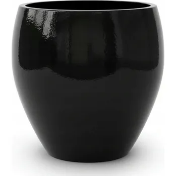 Květináč Květináč keramika černý Provencelia 32 cm x 28 x 32 cm