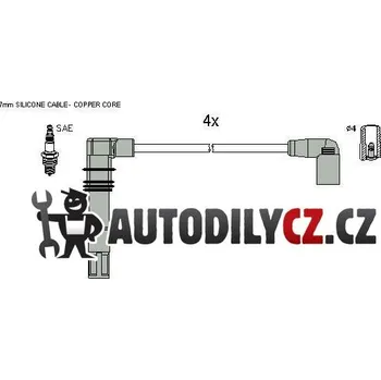Zapalovací kabel Sada zapalovacích kabelů STARTLINE, ZK 8651