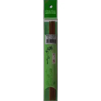 ChiaoGoo Ponožkové Bambusové jehlice s patinou 2,25mm 20Cm (ChiaoGoo Double Points Patina 2,25mm 20Cm)