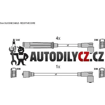 Zapalovací kabel Sada zapalovacích kabelů STARTLINE