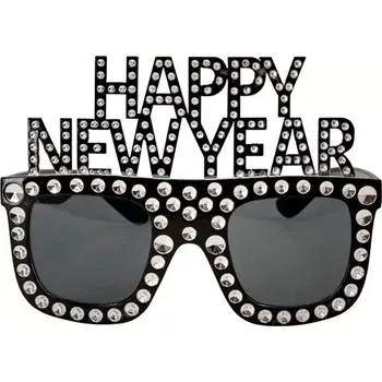 Karnevalový kostým Brýle HAPPY NEW YEAR