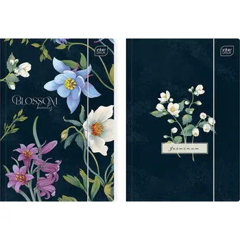 Desky s gumou A4 Hybrid Fiori JASMINUM Interdruk