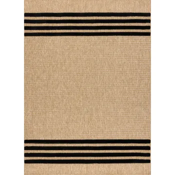 Koberec Dywany Łuszczów Kusový koberec Spark 0689 beige/black Rozměry koberců: 160x220
