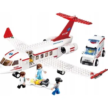 ostatní stavebnice Sluban Stavebnice Záchranné letadlo 335 dílků