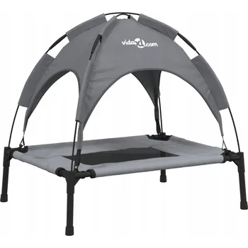 Pelíšek pro psa VidaXL pelíšek pro psa šedý 62 cm x 48 cm