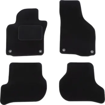 autokoberec Textilní autoautokoberce - přesné ŠKODA OCTAVIA II 2004-2012