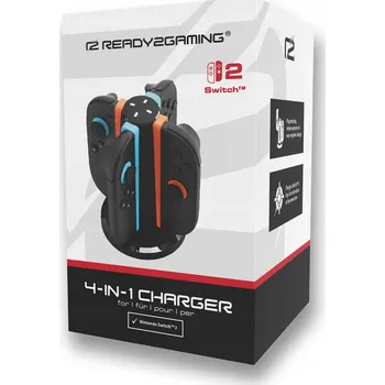 Herní konzole Ready2gaming Nintendo Switch 2 Nabíječka 4 v 1