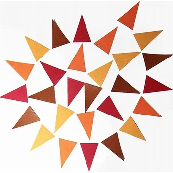 12x PODZIMNÍ GIRLANDA UMĚLÉ JAVOROVÉ LISTY ŘETĚZ ZÁVĚSNÝ 2,4M