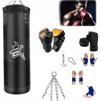 Bojový sport Boxovací pytel 120 cm tréninkový odolný Nevyplněný boxovací pytel