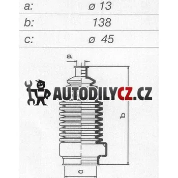 P+L manžeta řízení GOMET, (sada)