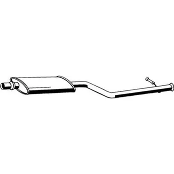 Zadní díl výfuku Střední díl výfuku ASMET 09.064