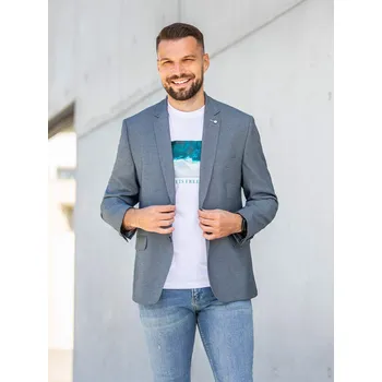 Pánské sako FERATT MATEO modrá 182/56