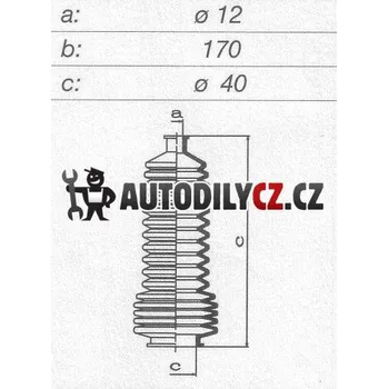 P+L manžeta řízení GOMET, (sada)