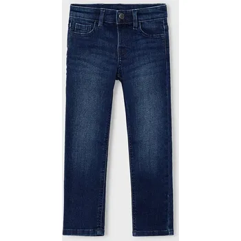 Dívčí oblečení Dětské rifle Mayoral jeans slim fit basic 504.5A.Mini.9BYA námořnická modř 59X, vel. 140
