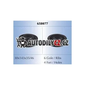 Kliková hřídel Řemenice klikové hřídele STARTLINE, RS 658077