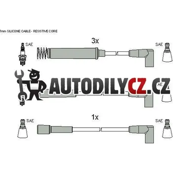 Zapalovací kabel Sada zapalovacích kabelů STARTLINE