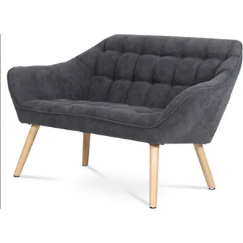 Sedací souprava Designová dvoj sedačka Autronic AK-322 grey, šedá