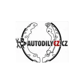 Brzdová čelist Brzdové čelisti STARTLINE - sada