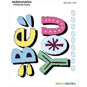 Textilie k potisku Be you – nažehlovačka 14x11cm