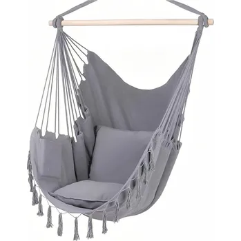 Houpací kůň 2Kids Toys Závěsné houpací křeslo - šedá