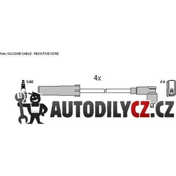 Zapalovací kabel Sada zapalovacích kabelů STARTLINE, ZK 9214