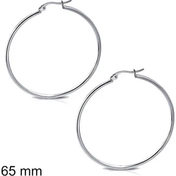 Náušnice Kruhy - 65 x 65 mm - 10.4g
