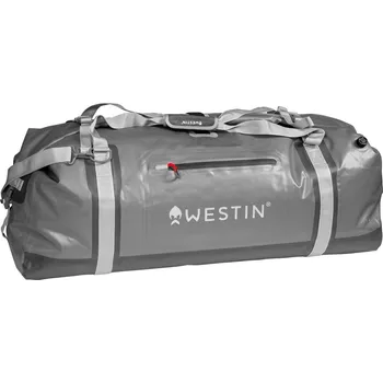 Pouzdro na rybářské vybavení Westin Taška W6 Roll-Top Duffelbag Silver/Grey Large