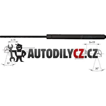 Kapota plynová vzpěra - 5.dveří - KOMBI