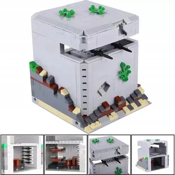 ostatní stavebnice Stavebnice bunkr II WŚ | obranná základna 574 dílů KL44