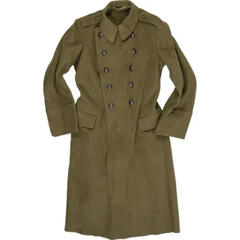 Dámský kabát Armáda Rumunská Kabát vlněný rumunský dvouřadé zapínání použitý velikost: 44/IV