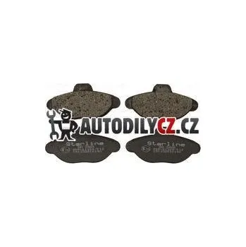 Brzdová destička Brzdové destičky sada - STARTLINE
