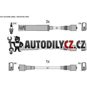 Zapalovací kabel Sada zapalovacích kabelů STARTLINE