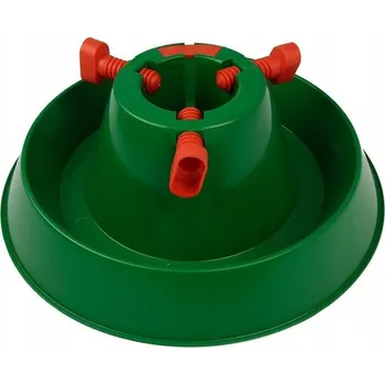 Stojánek na vánoční stromek Vánoční Stojan na Stromek Plastový Podstavec pro Vánoční Stromek Zelený 40cm