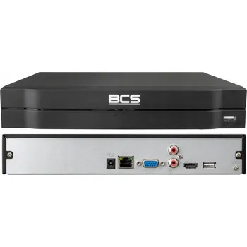 IP kamera BCS IP rekordér BCS-L-NVR0801-4KE(2L) 8kanálový 12Mpx, 80Mb/s, AI