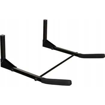 Věšák Nástěnný držák na kolo Velano 30 kg černý