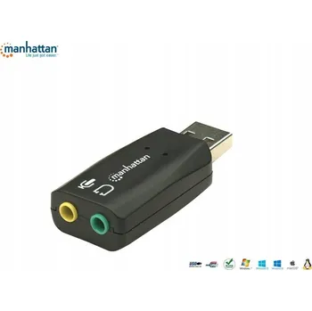 Zvuková karta Externí zvuková karta Manhattan 150859